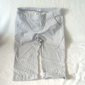 VINCE Striped Gray Kids Pants
